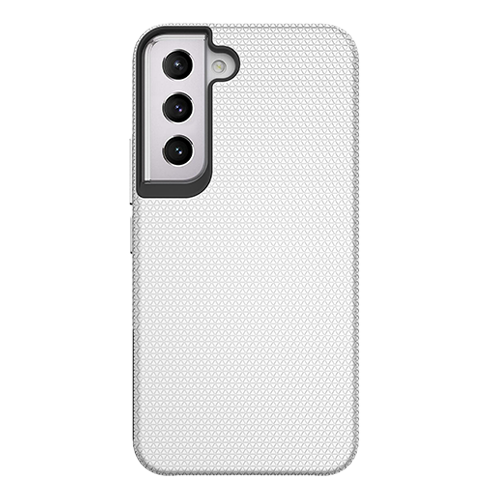 Samsung Galaxy S22 ProGrip Case Xquisite Silver Front